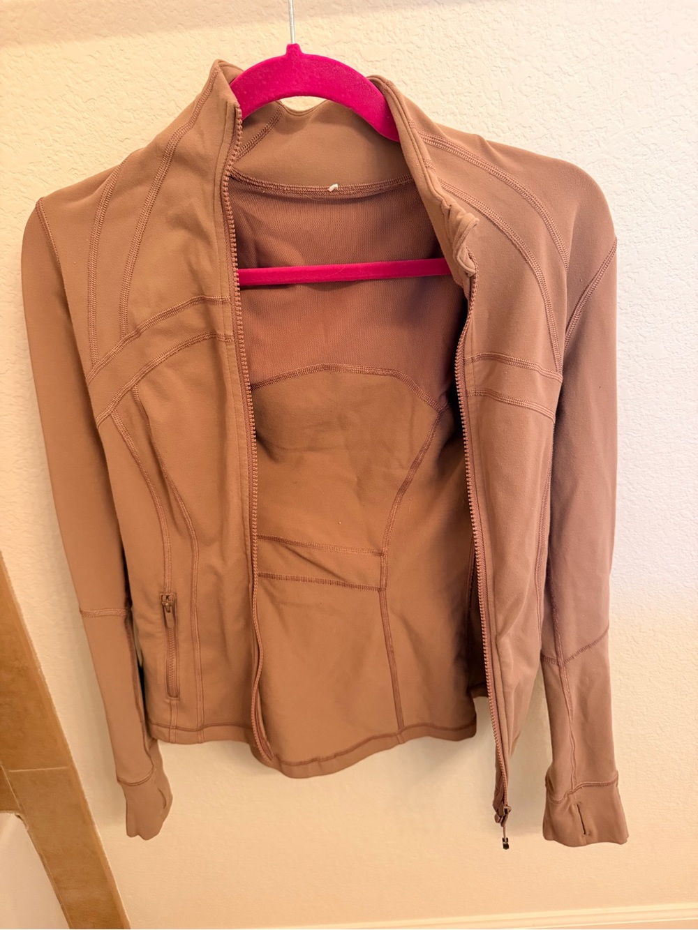 Size 4 lululemon align jacket mauve